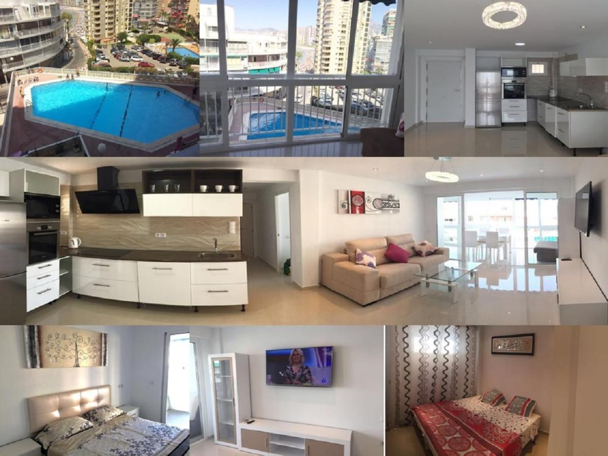 Levante Beachfront Luxury Apartment Бенидорм Экстерьер фото